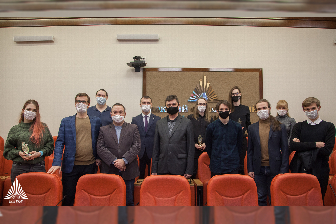 >Награждение победителей конкурса "Снимай Науку"