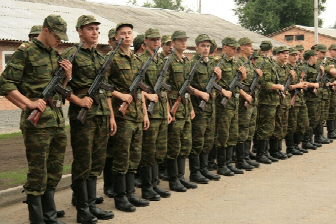 >Студенты факультета военного обучения ЮФУ приняли присягу