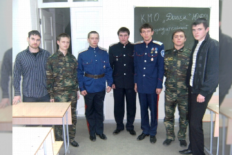 >Создание отделения казачьей молодёжной организации "Донцы" в ЮФУ