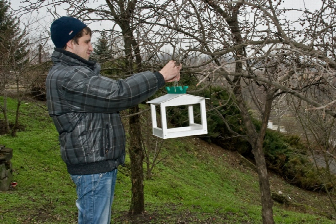 >Студенты пединститута ЮФУ - ботаническому саду