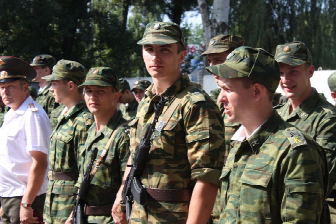 >Церемония принятия военной присяги