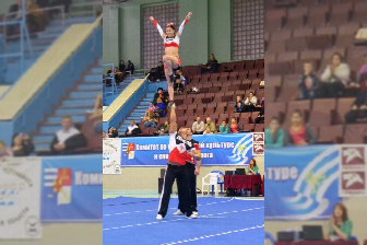 >Сборная команда ЮФУ "Деметра" вышла на чемпионат России по черлидингу