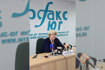 >Пресс-конференция ректора ЮФУ Марины Боровской в ИА "Интерфакс"