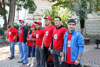>В ЮФУ стартовал автопробег студентов "Мы едины"