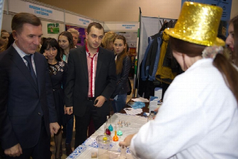 >ЮФУ представил "Лучшую экспозицию" на фестивале "Образование. Карьера. Бизнес"